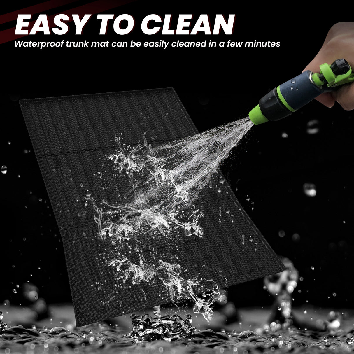 2024-2025 Tesla Cybertruck Easy to clean Truck Bed Mat