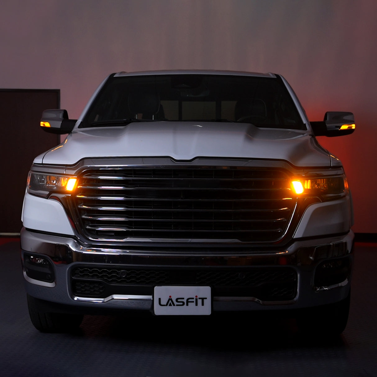 Lasfit 7443 led bulbs for 2025 Ram 1500 front turn signal lights