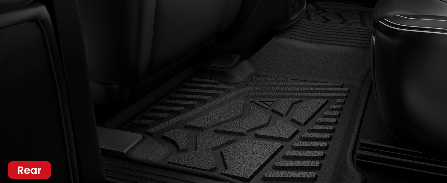 GMC Sierra floor mats 2nd Row