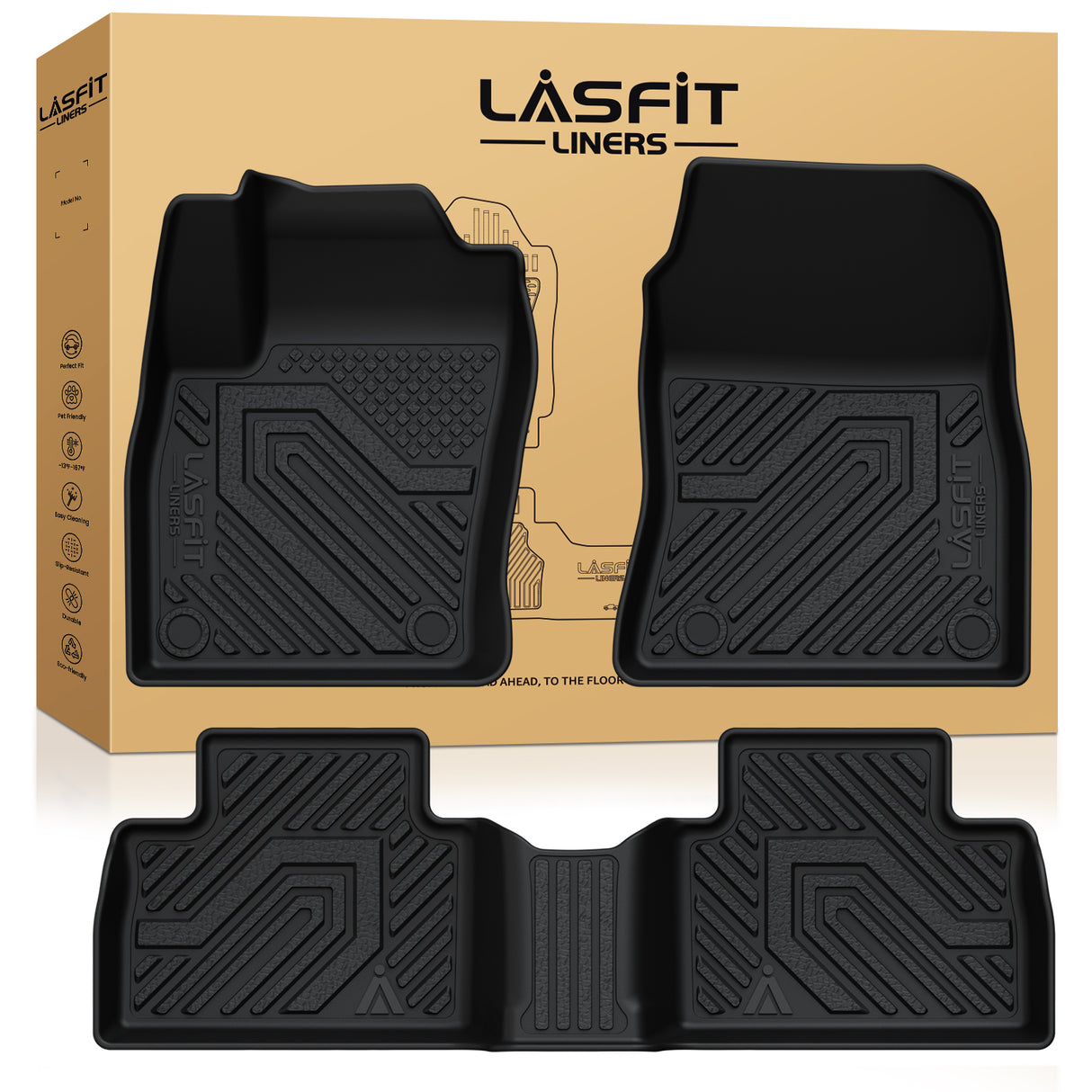 Fit for 2025 Nissan Kicks Floor Mats / Seatback Mat / Cargo Mat