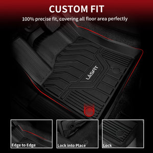 Fit for 2021-2025 Nissan Rogue Floor Mats TPE Material, Not For Sport