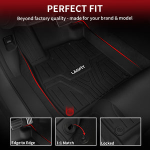 Fit for 2023-2025 Honda Pilot Custom TPE Floor Mats / Backrest & Cargo Mats