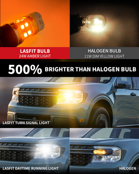 T3-4257D led bulbs brighter than halogen bulbs