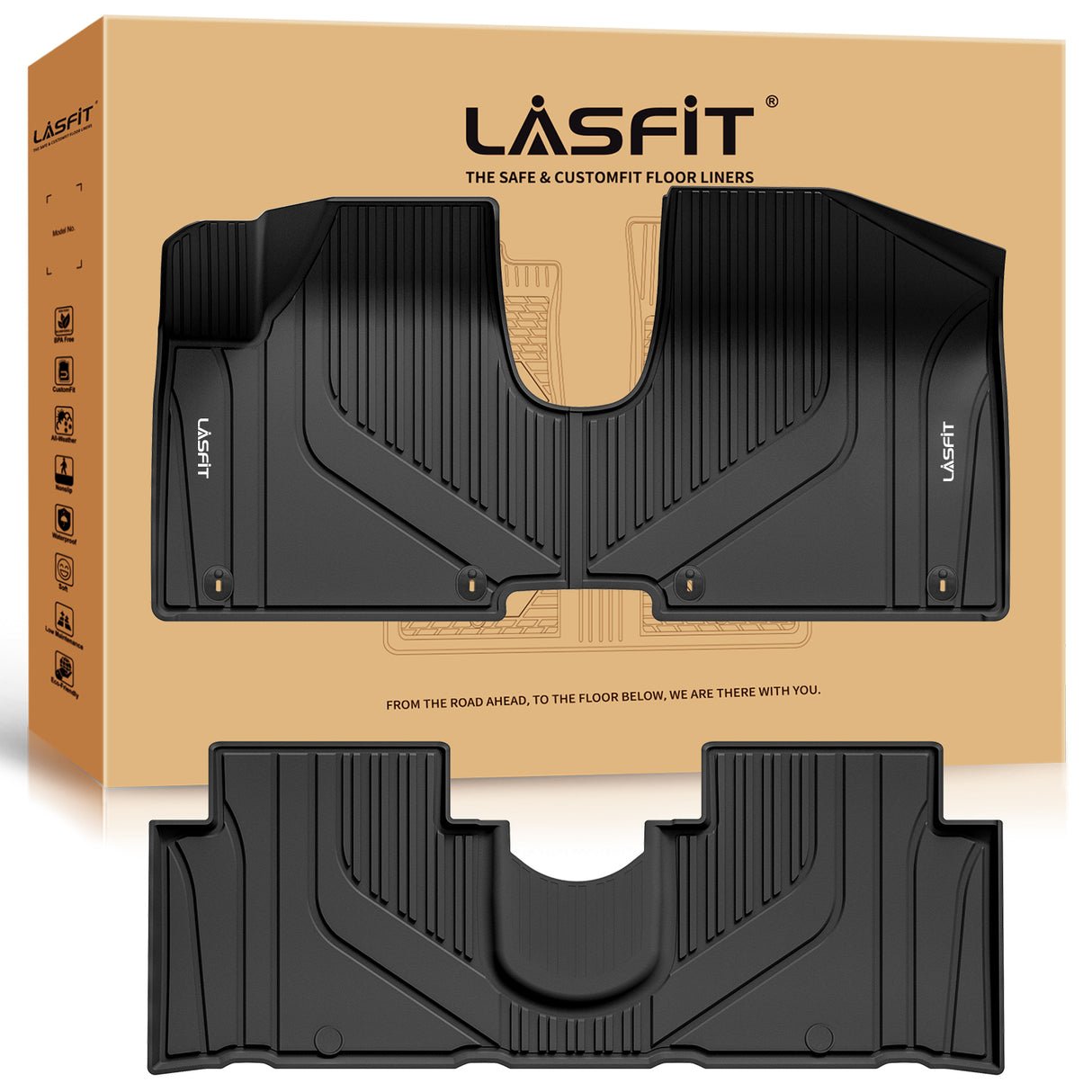 Lasfit Floor Mats Custom Made for Hyundai Ioniq 5 2022-2024 Package-2