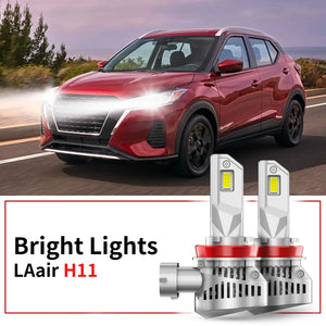 Fit for 2018-2024 Nissan Kicks H11 H9 LED Bulbs - Upgraded Series