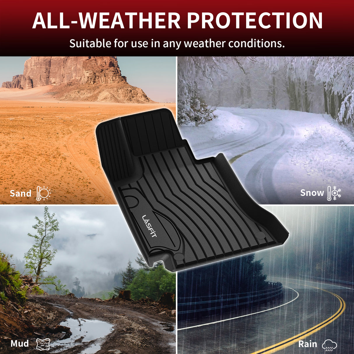 Benz C-CLASS All Weather Floor Mats