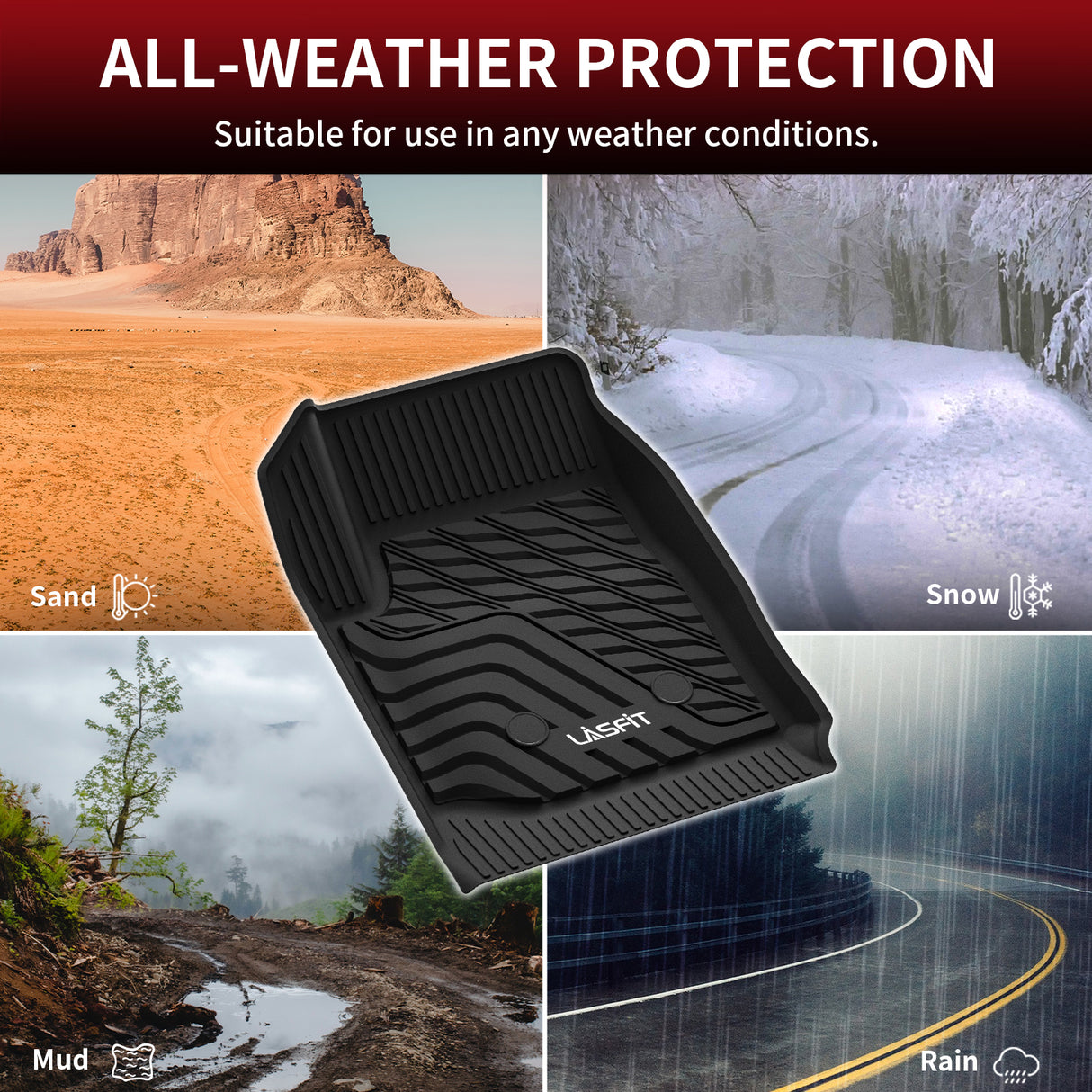 Chevrolet Colorado All Weather Floor Mats