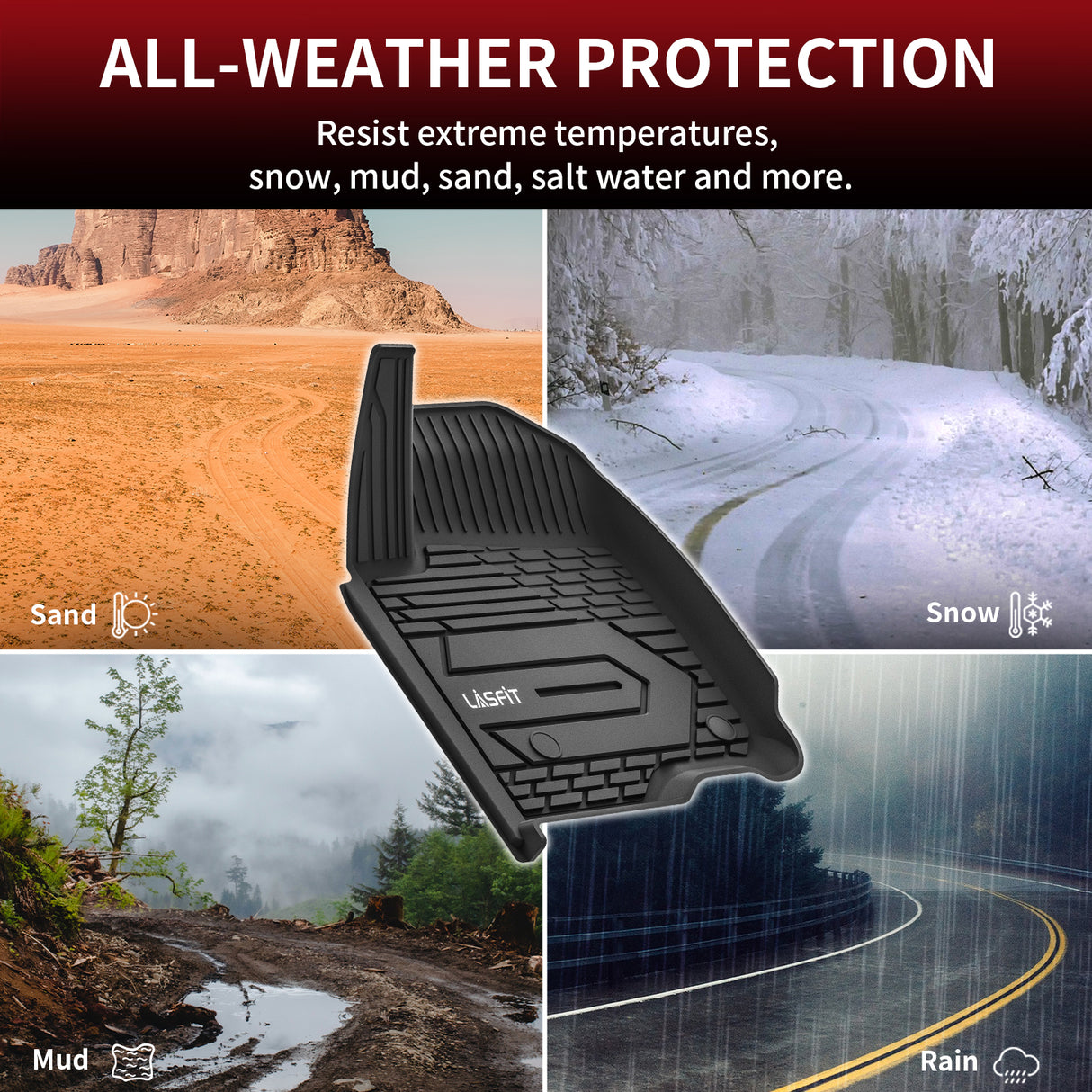 Chevrolet Silverado 1500 floor mats All Weather