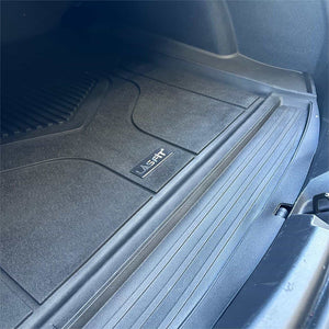 Fit for 2021 Tesla Model 3 Floor Mats TPE Material 1st & 2nd & Cargo Custom All Weather