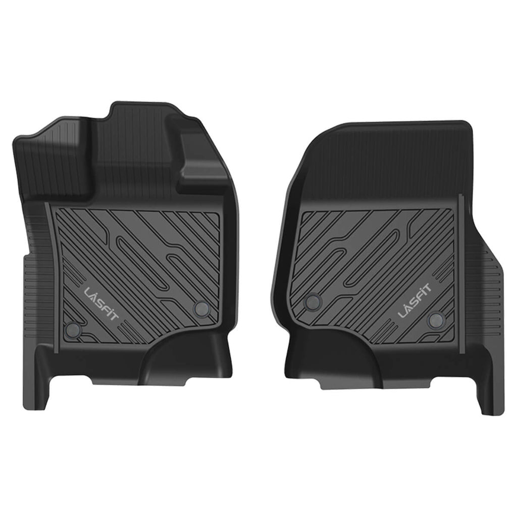 Fit for Ford F-150 2015-2024 and 22-24 Lightning Models All-Weather Floor Mats | for Carpeted Floor and With Front Bucket Seats Only