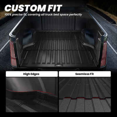 Fit for Ford Ranger Supercrew 2019-2023 4X4 Lariat 2.3L USA Version, 5Feet Custom Bed Liners