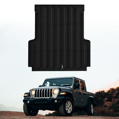 Fit for Jeep Gladiator 2020-2024 60.3 Bed Heavy Duty Bed Liners Durable Mats