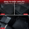 Fit for Toyota Camry 2025 1st and 2nd Row Edge-to-edge Floor Liners & Cargo Mat