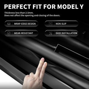 For Tesla Model Y 2020-2023 Door Sill Protector Matte