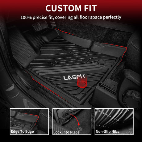 Ford Ranger SuperCrew Custom Fit Floor Mats