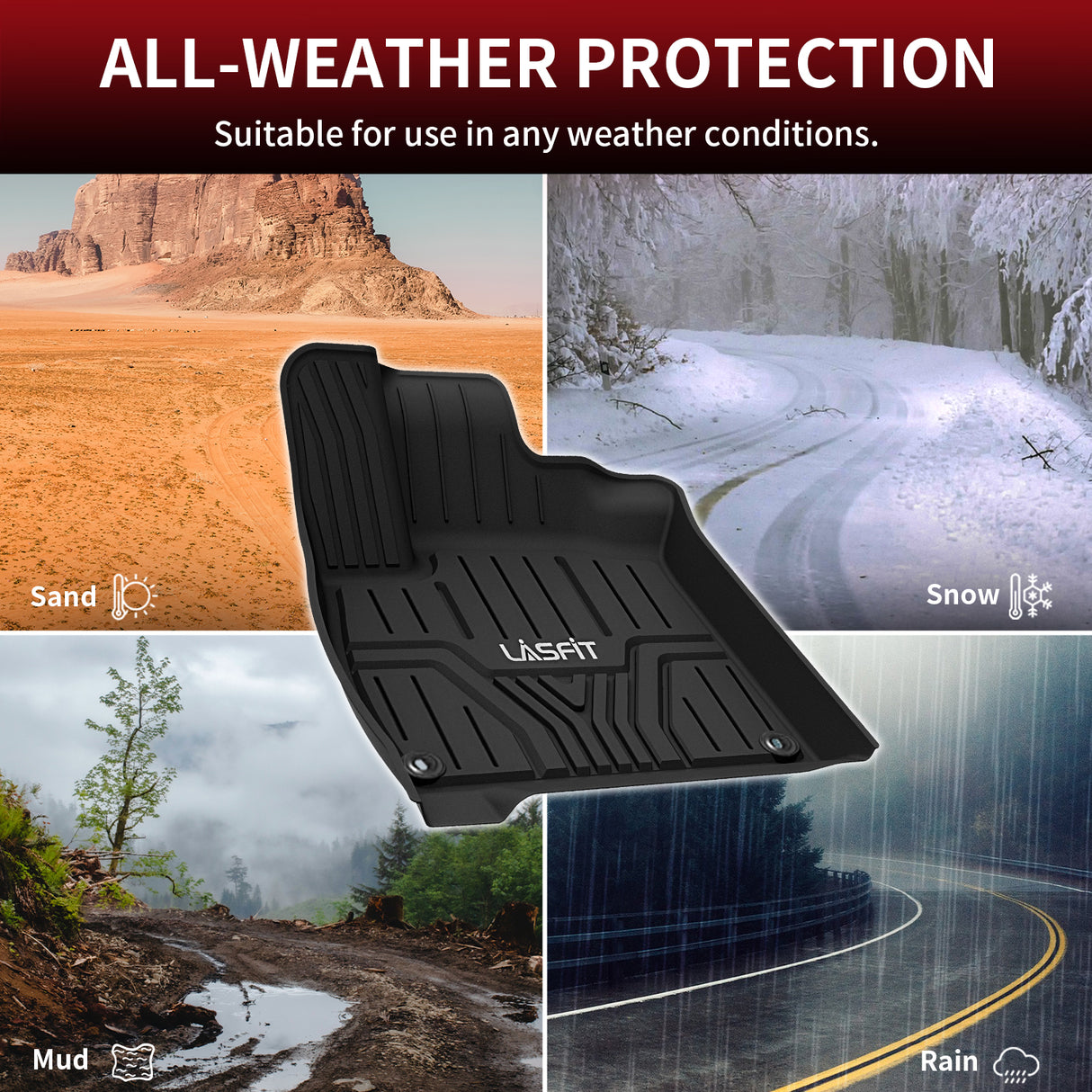 Honda Accord All Weather Floor Mats