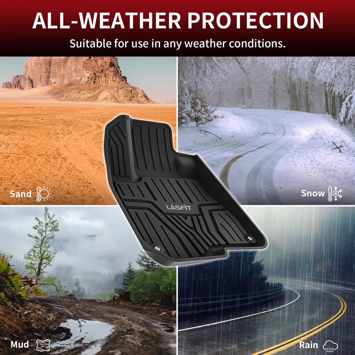 Honda CR-V 2017-2022 All Weather Floor Mats