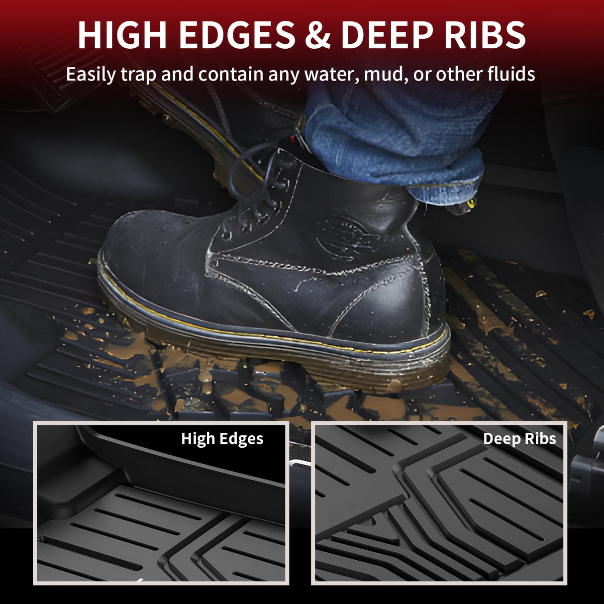 Honda Odyssey High Edges Floor Mats