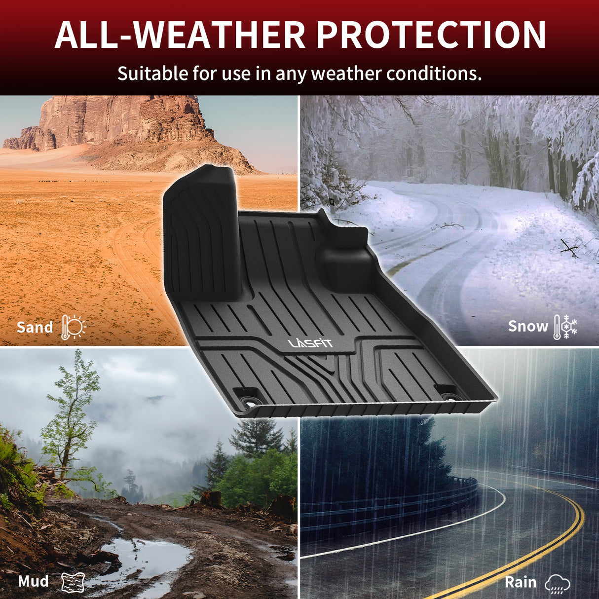 Honda Pilot All Weather Floor Mats