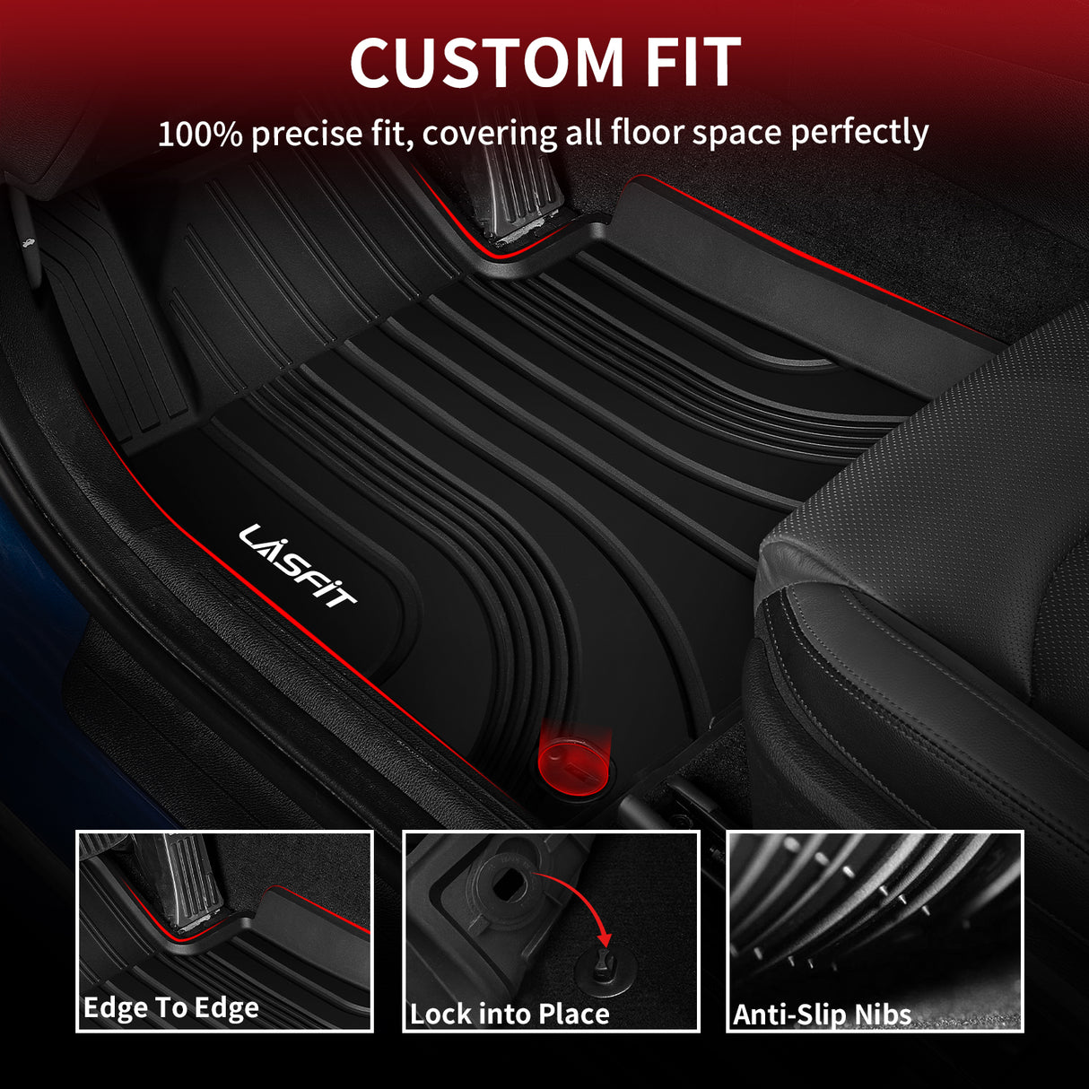 Hyundai Palisade 2019-2024 Custom Fit Mats