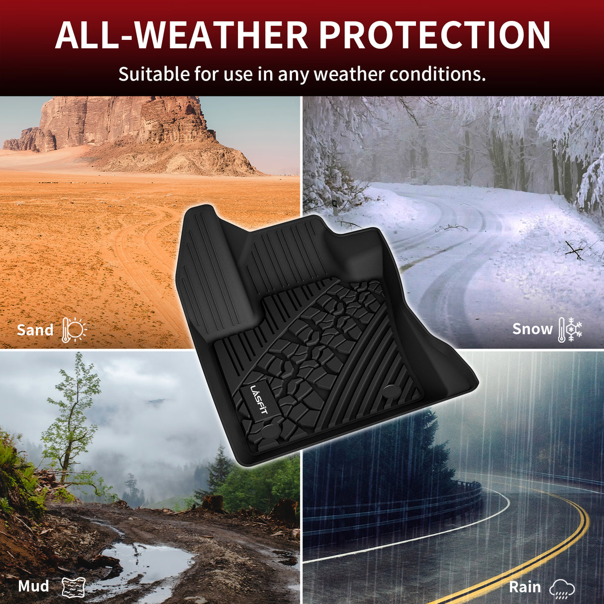 Jeep Compass All Weather Floor Mats