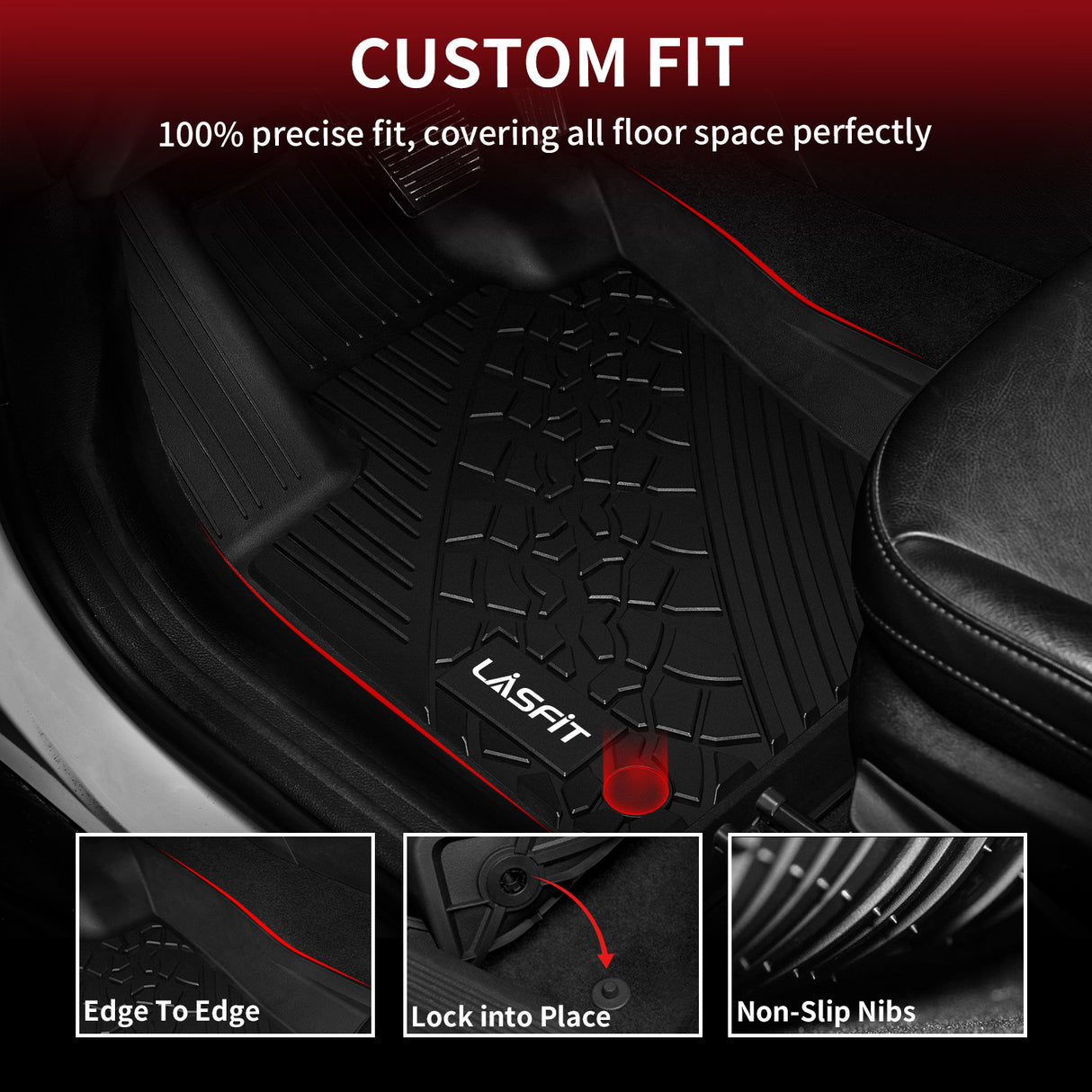 Jeep Compass Custom Fit Floor Mats