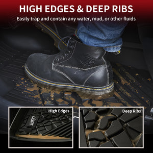 Jeep Compass High Edges Floor Mats