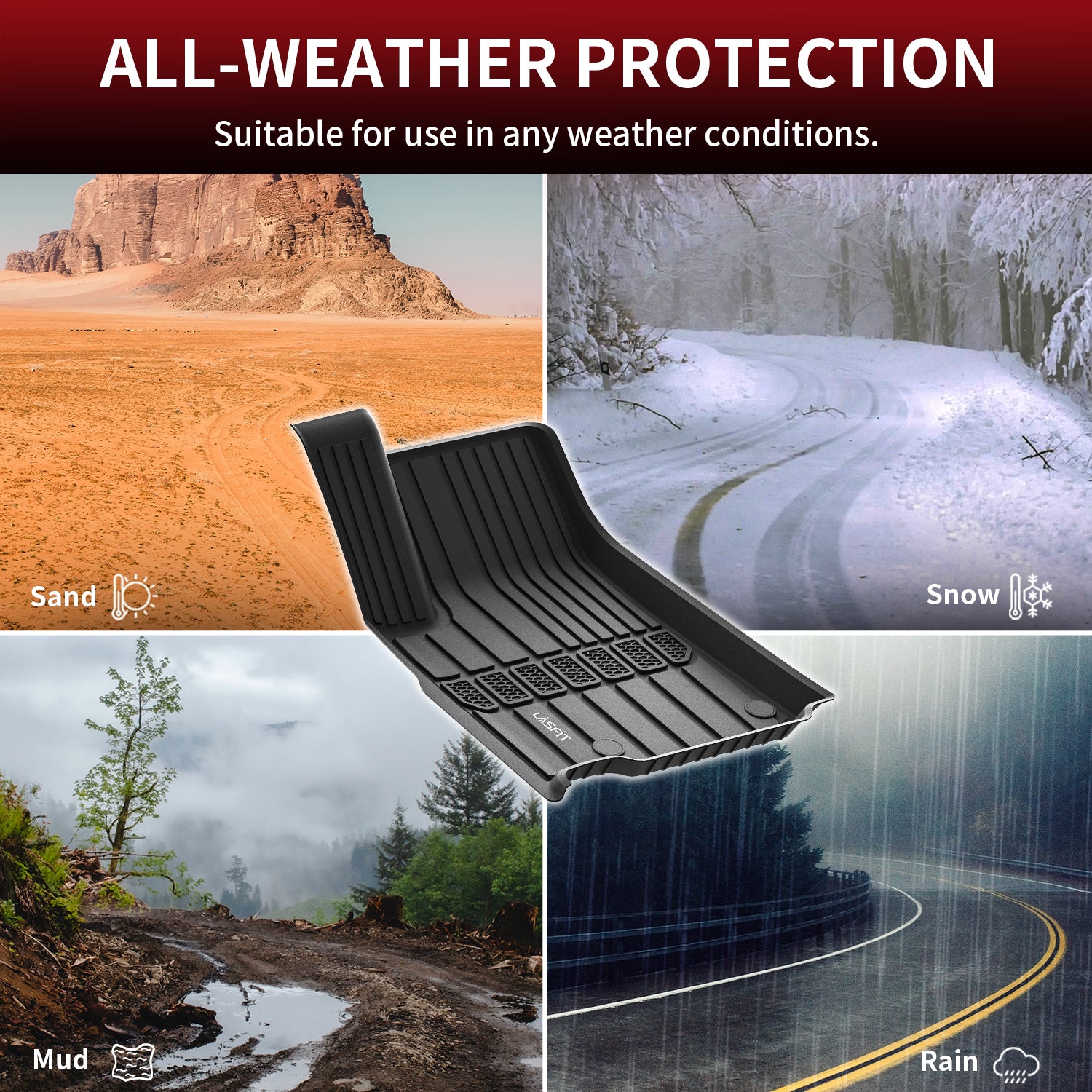 Lasfit All-Weather Floor Mats