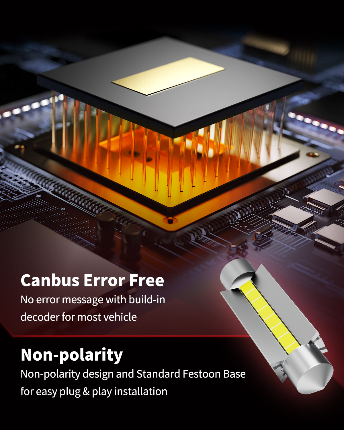 L-44MM led bulbs error free