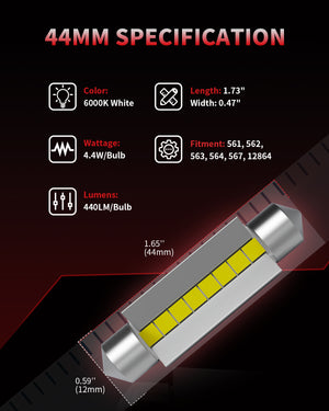 L-44MM led bulbs key features