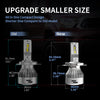 LA Plus 9003 led bulbs smaller size