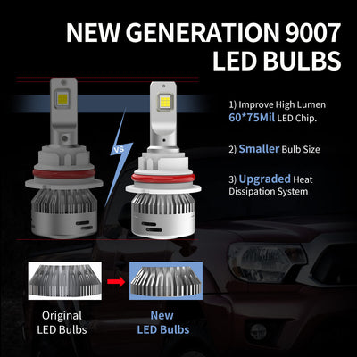 LA Plus 9007 led bulbs key features