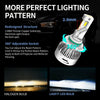 LA Plus H10 led bulbs more perfect lighting pattern