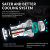 LA Plus H4 led bulbs safe and better cooling system