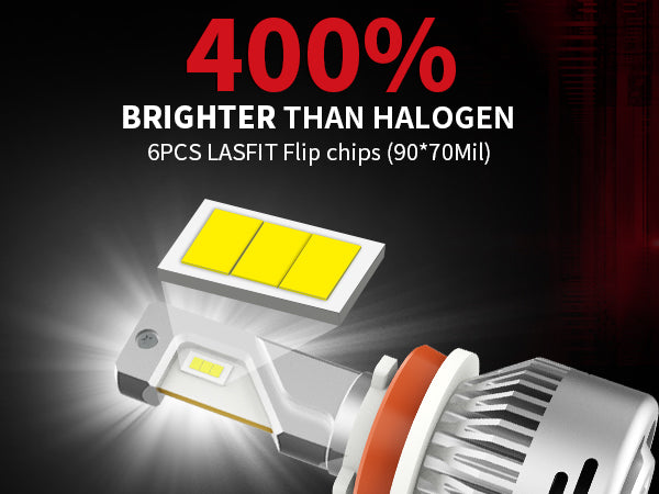 LAplus H11 9005 led bulbs high brightness