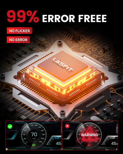 LCair 9005 led bulbs error free