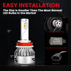 LDplus H11 LED bulbs easy installation