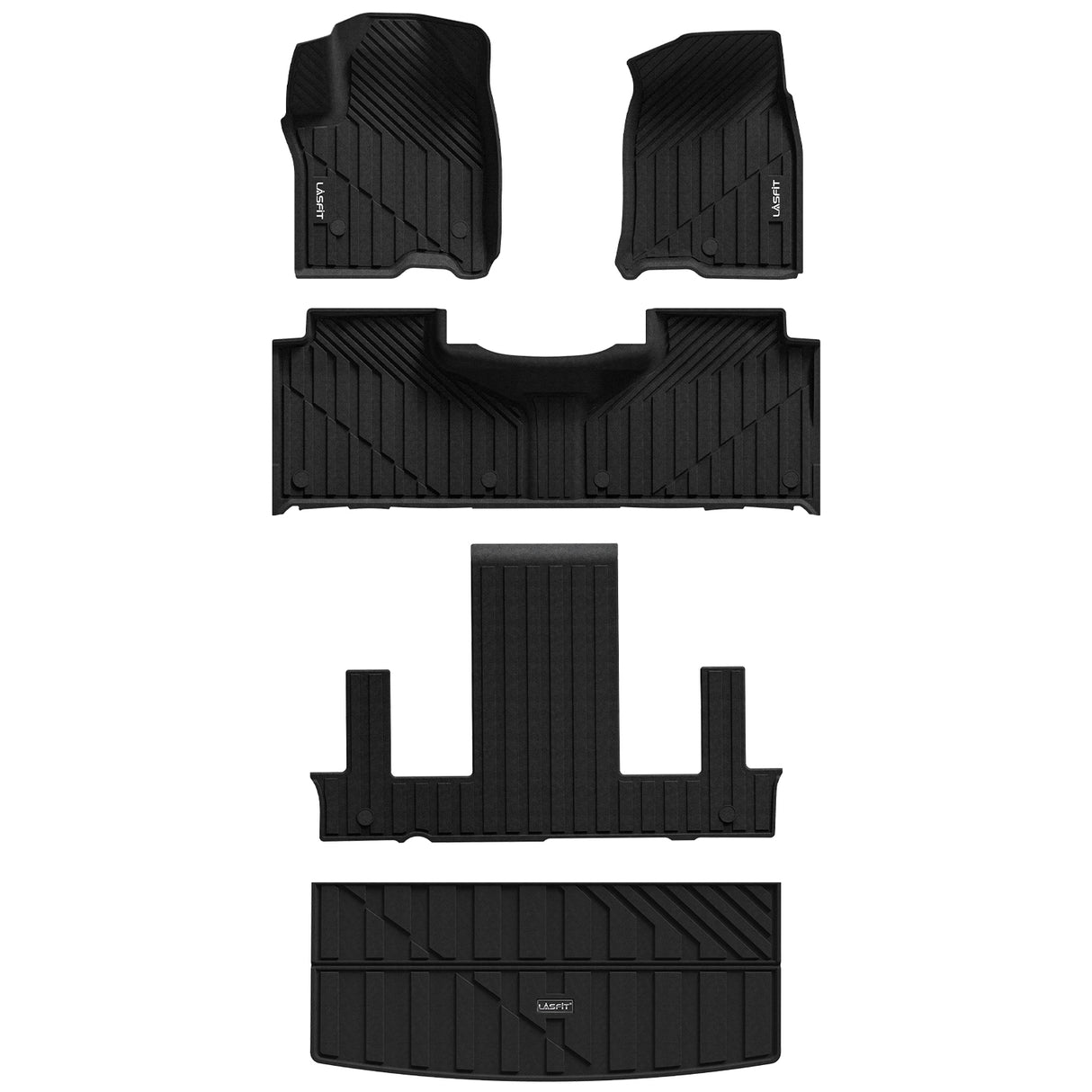 Fit for 2021-2025 Cadillac Escalade 7 Seats Floor Mats,  Not for ESV & 2025 Escalade IQ