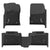 Fit for 2013-2025 Dodge Durango Floor Mats 1st & 2nd Row Seat, Fit Bench Seating on 2nd Row ONLY