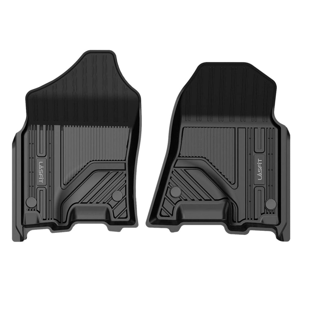 Fit for 2019-2024 Ram 1500 All-Weather TPE Floor Mats, Don't Fit Classic Model