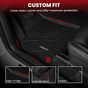 Fit for 2020-2025 Tesla Model Y Custom TPE Floor Mats/Cargo Mats