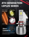 LSplus 9005 LED bulbs with upgraded cooling system