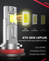 LSplus H11 LED Bulbs with upgraded LED chips