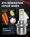 LSplus H13 LED bulbs with upgraded cooling system