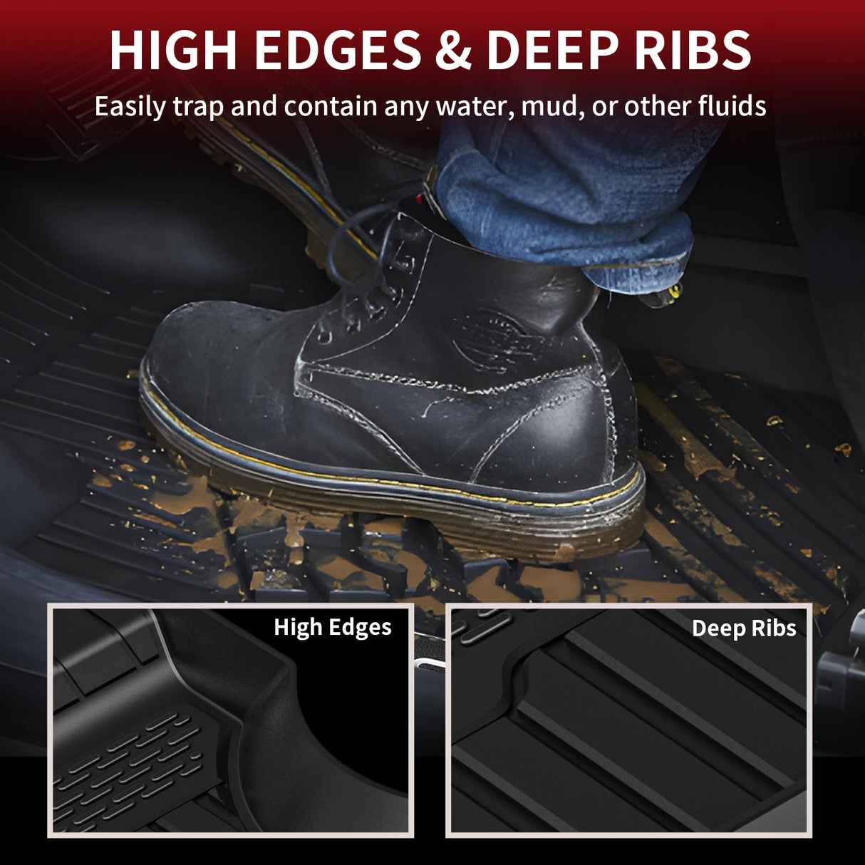 Land Rover Range Rover Sport High Edges Floor Mats