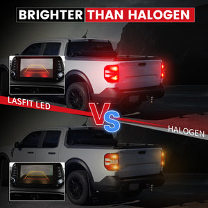 Lasfit L2-4257R led bulbs brighter than halogen bulbs