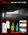 Lasfit LAair 9006 led bulbs perfect beam pattern