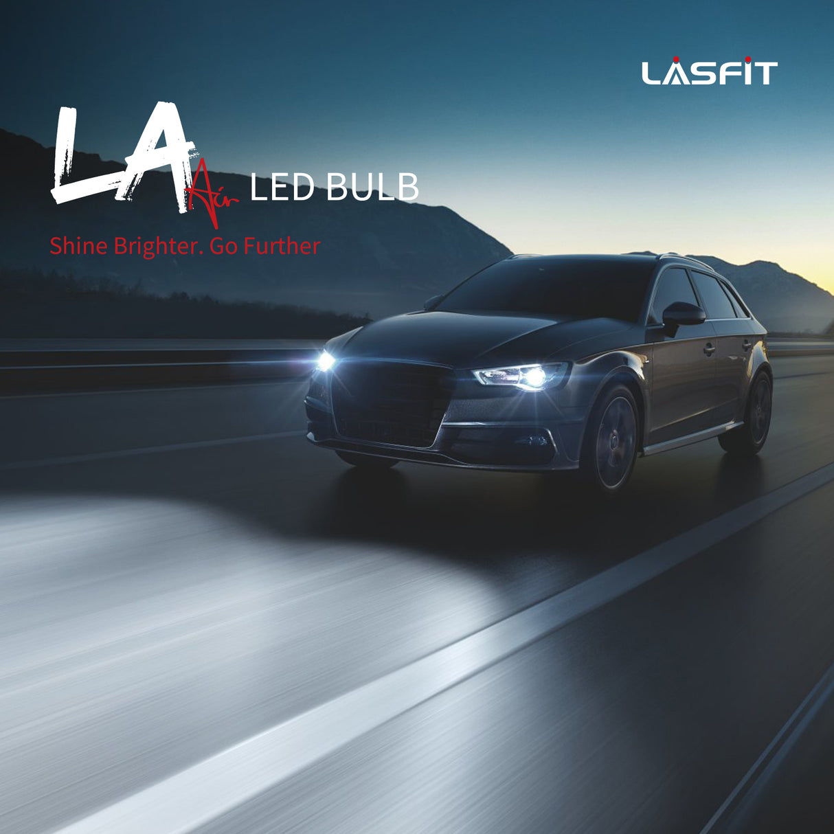 Lasfit LAair LED bulbs brightness