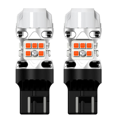 Lasfit amber 7443 led turn signal lights