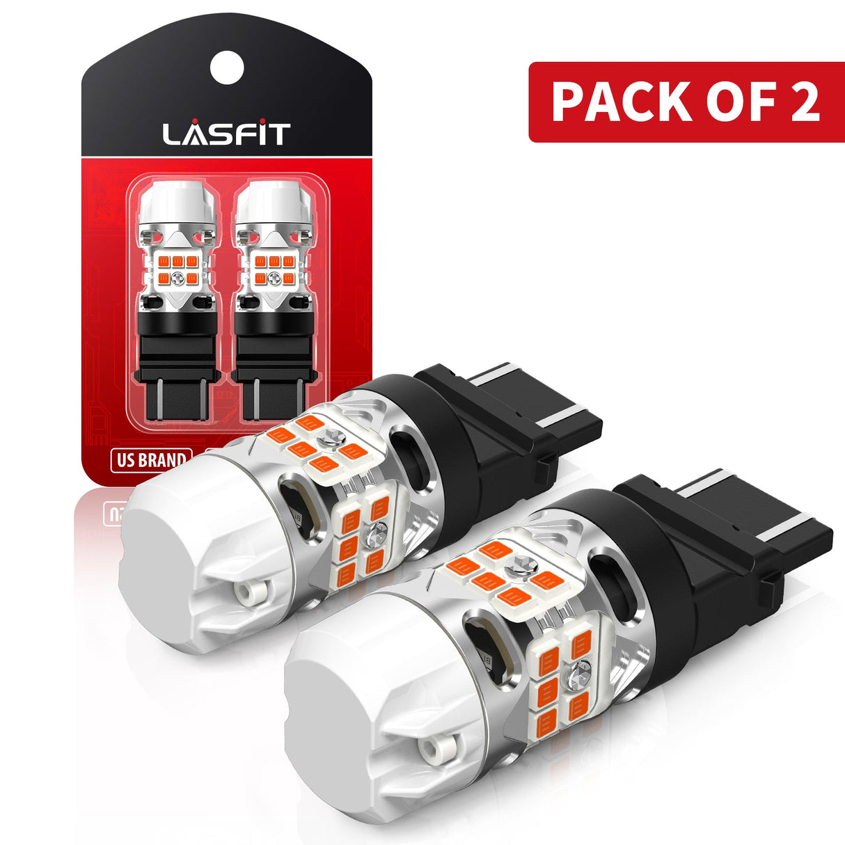 Lasfit amber 3057-CK led bulbs